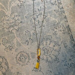 Sabika Gold Pendant Necklace